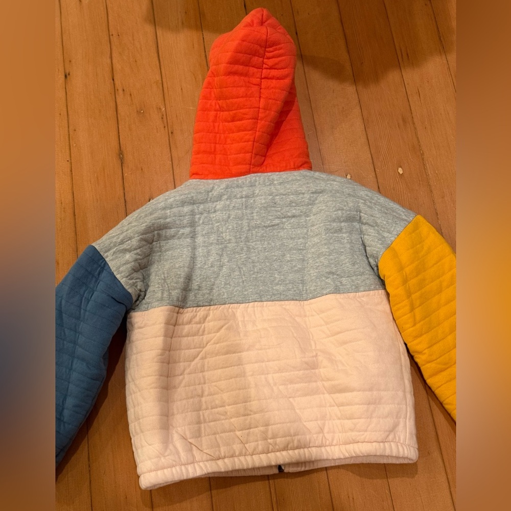 Kids Stem Colorblock Hooded Jacket with Sherpa - Picture 14 of 16